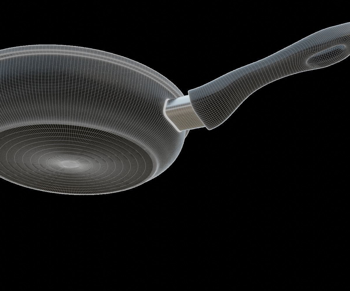 Frying pan 3D model_6