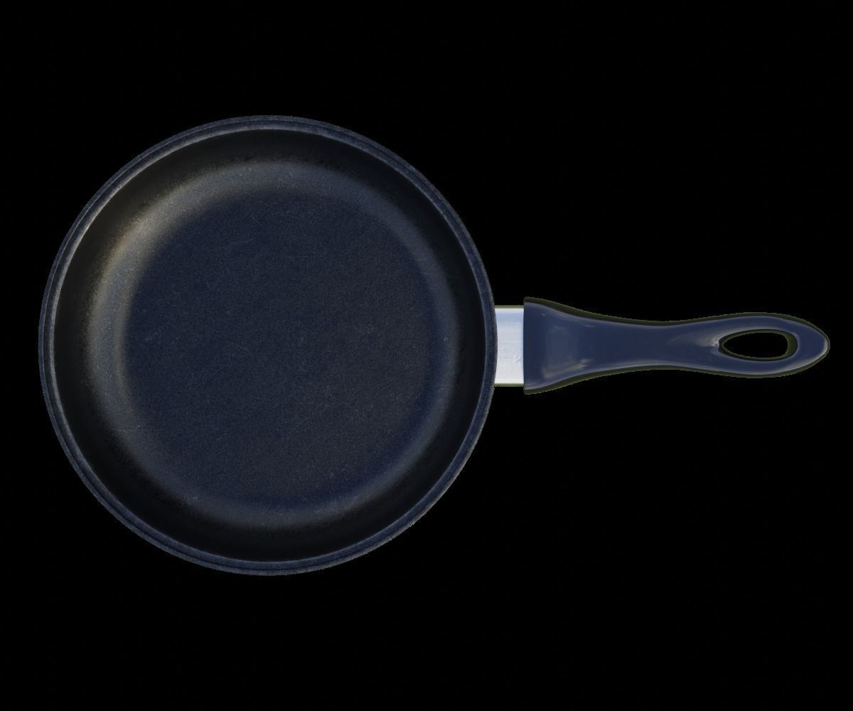 Frying pan 3D model_1