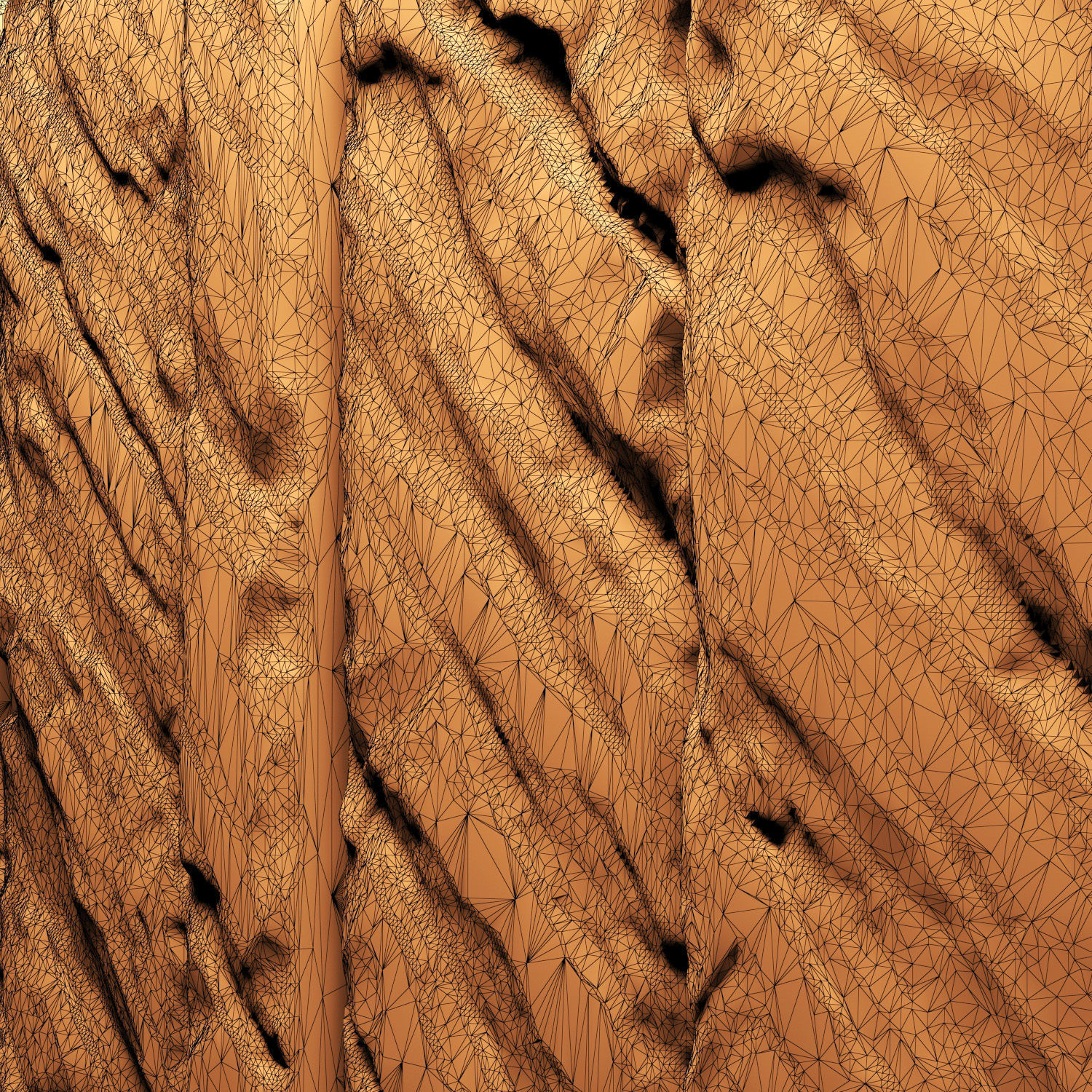 Slab stone wall n3 3D model_11