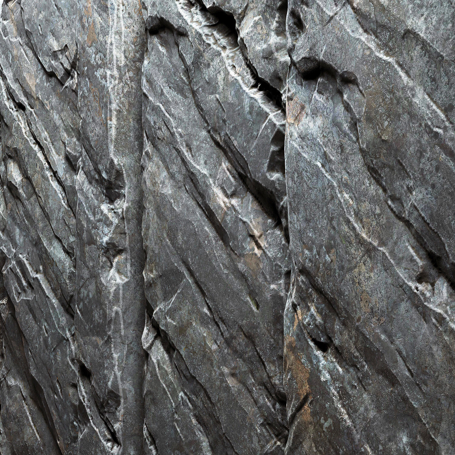 Slab stone wall n3 3D model_2