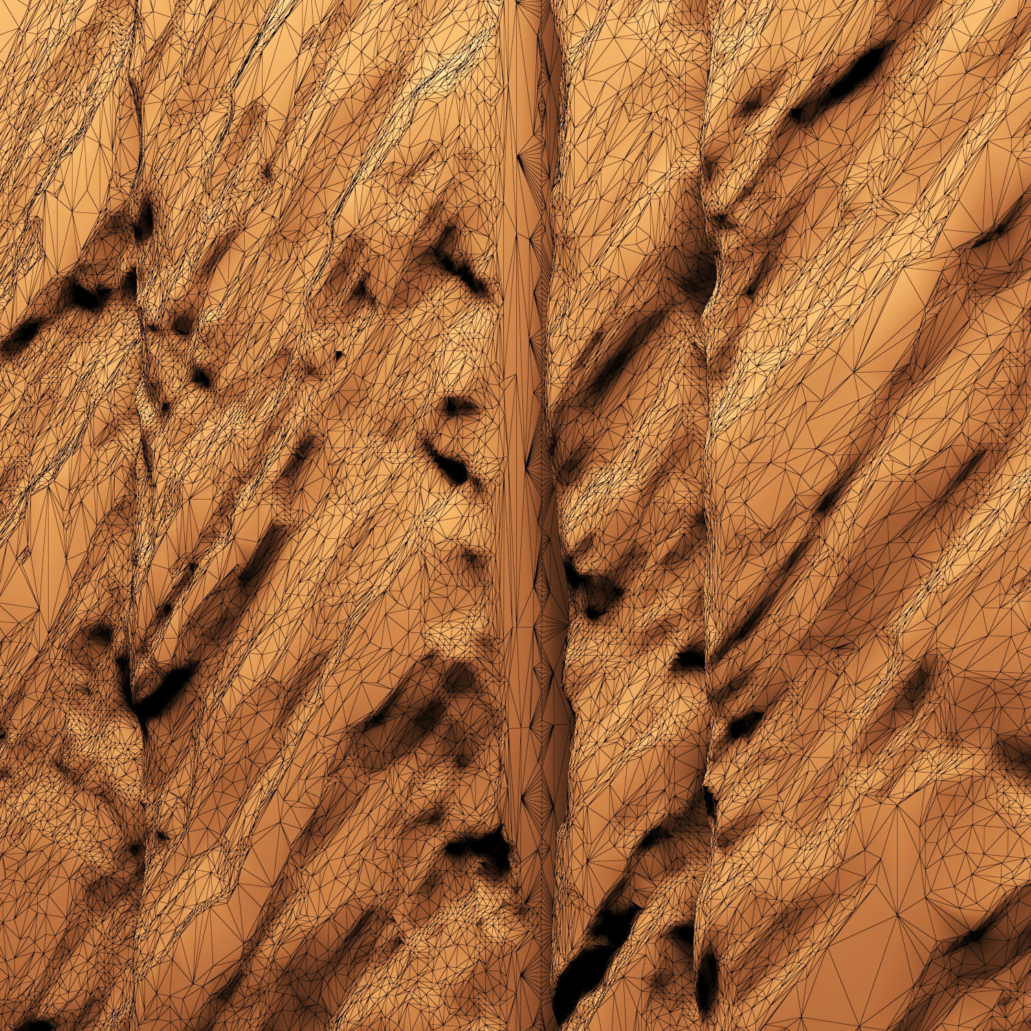 Slab stone wall n3 3D model_13