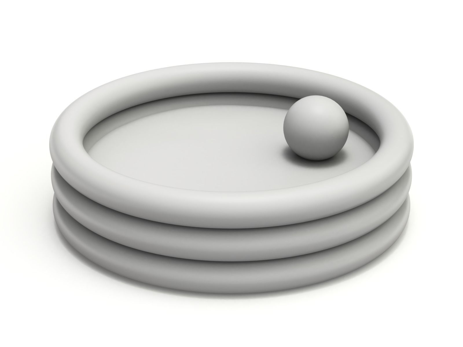 Inflatable Pool 3D model_16