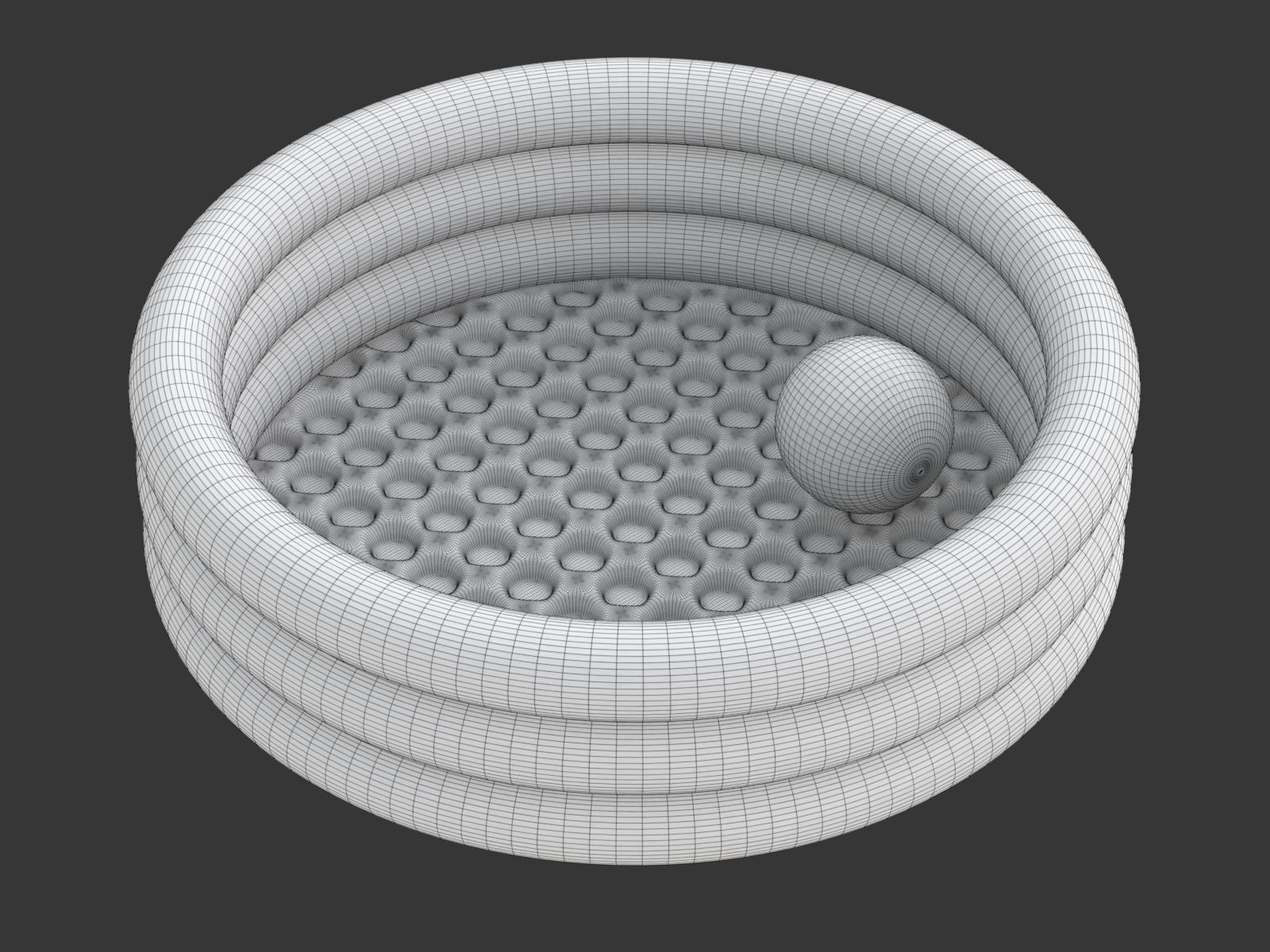 Inflatable Pool 3D model_28