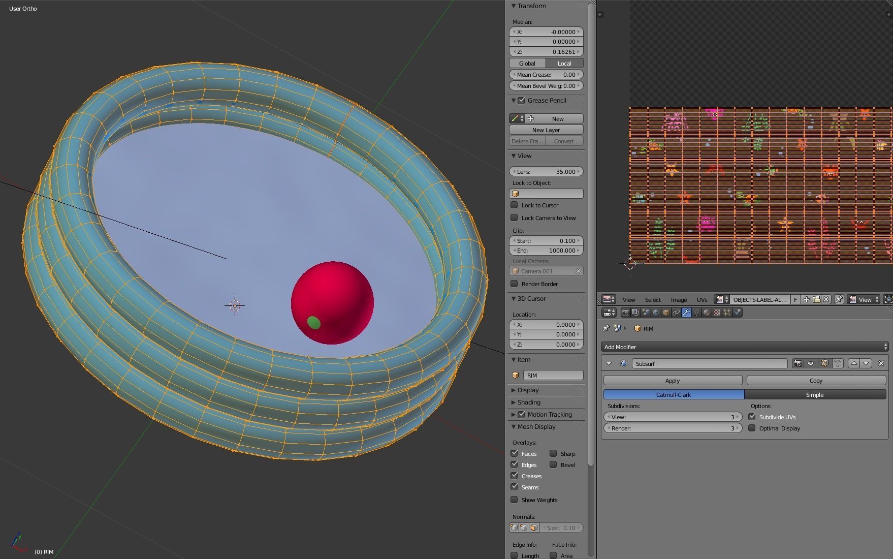 Inflatable Pool 3D model_21
