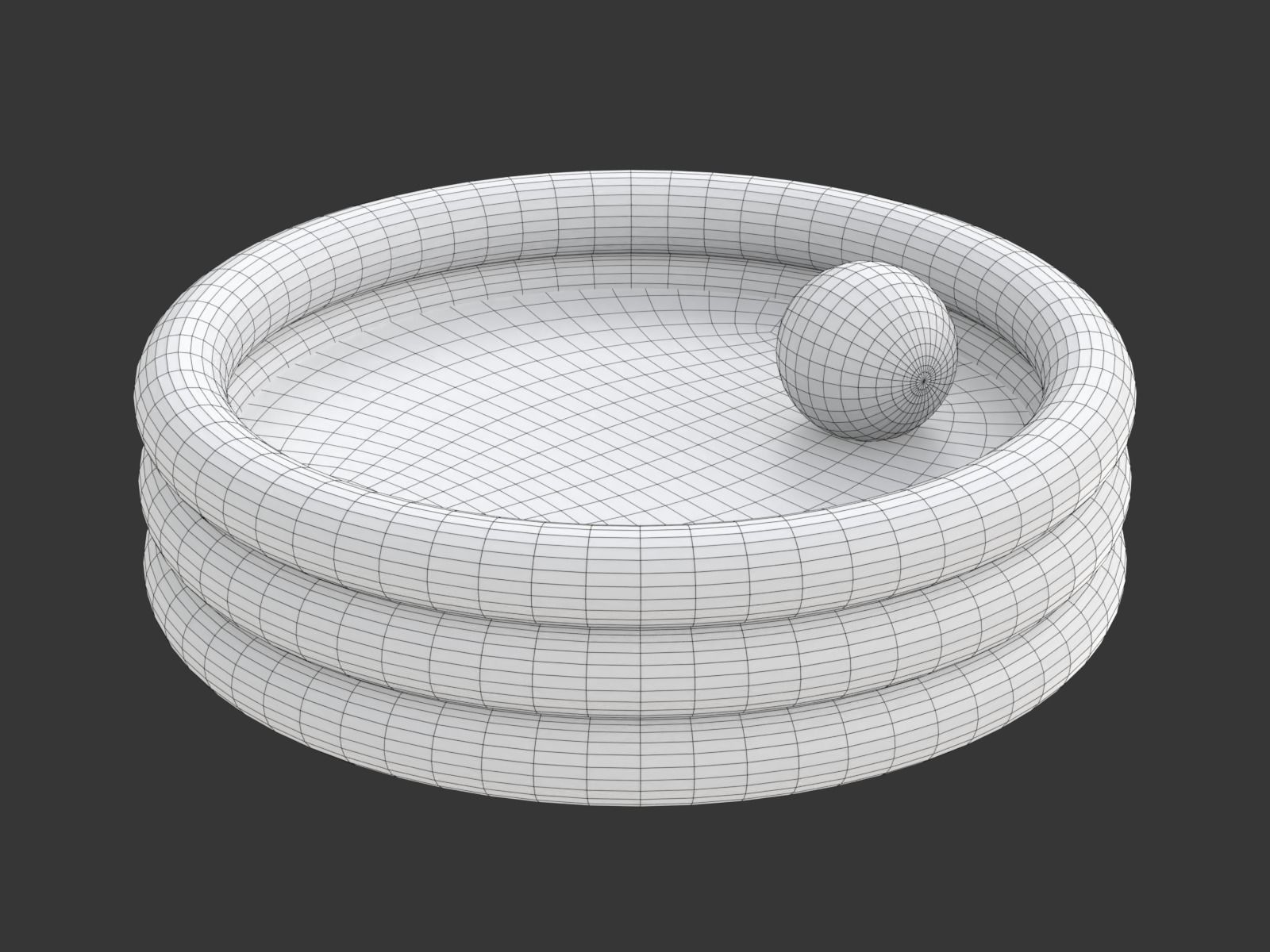 Inflatable Pool 3D model_26