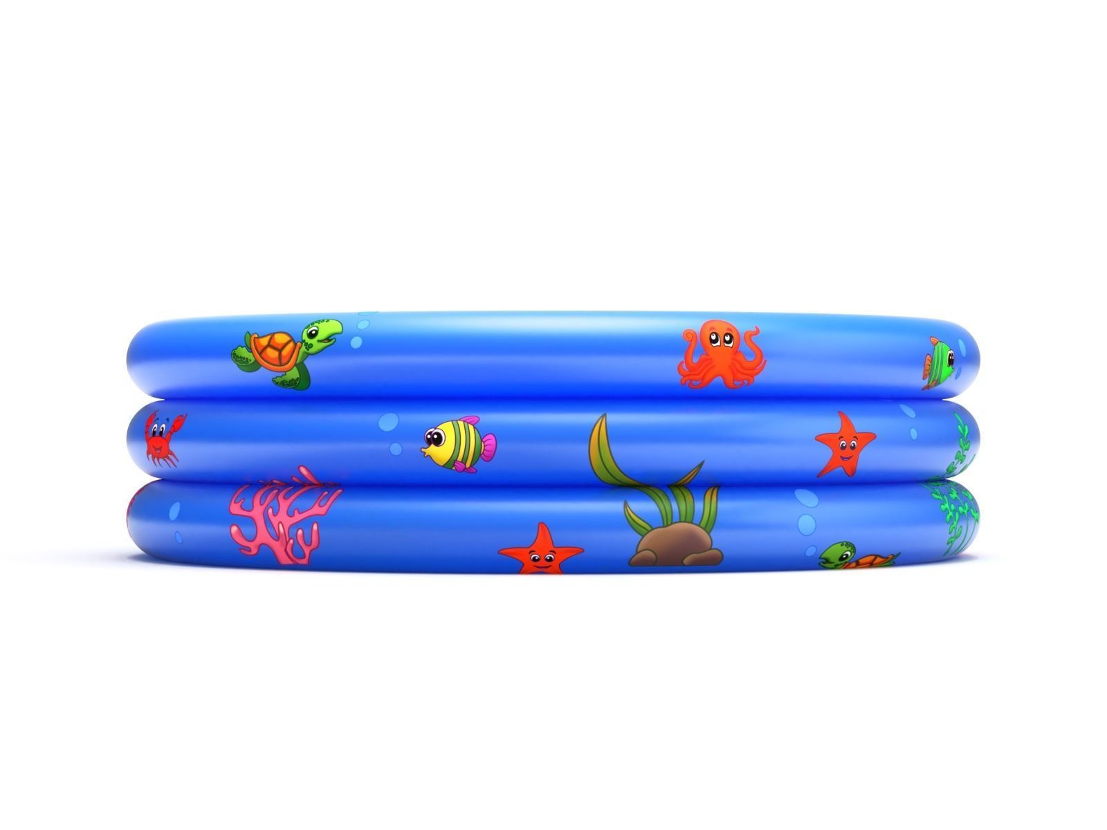 Inflatable Pool 3D model_10
