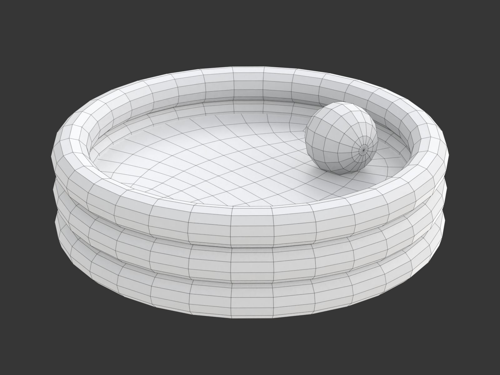 Inflatable Pool 3D model_22