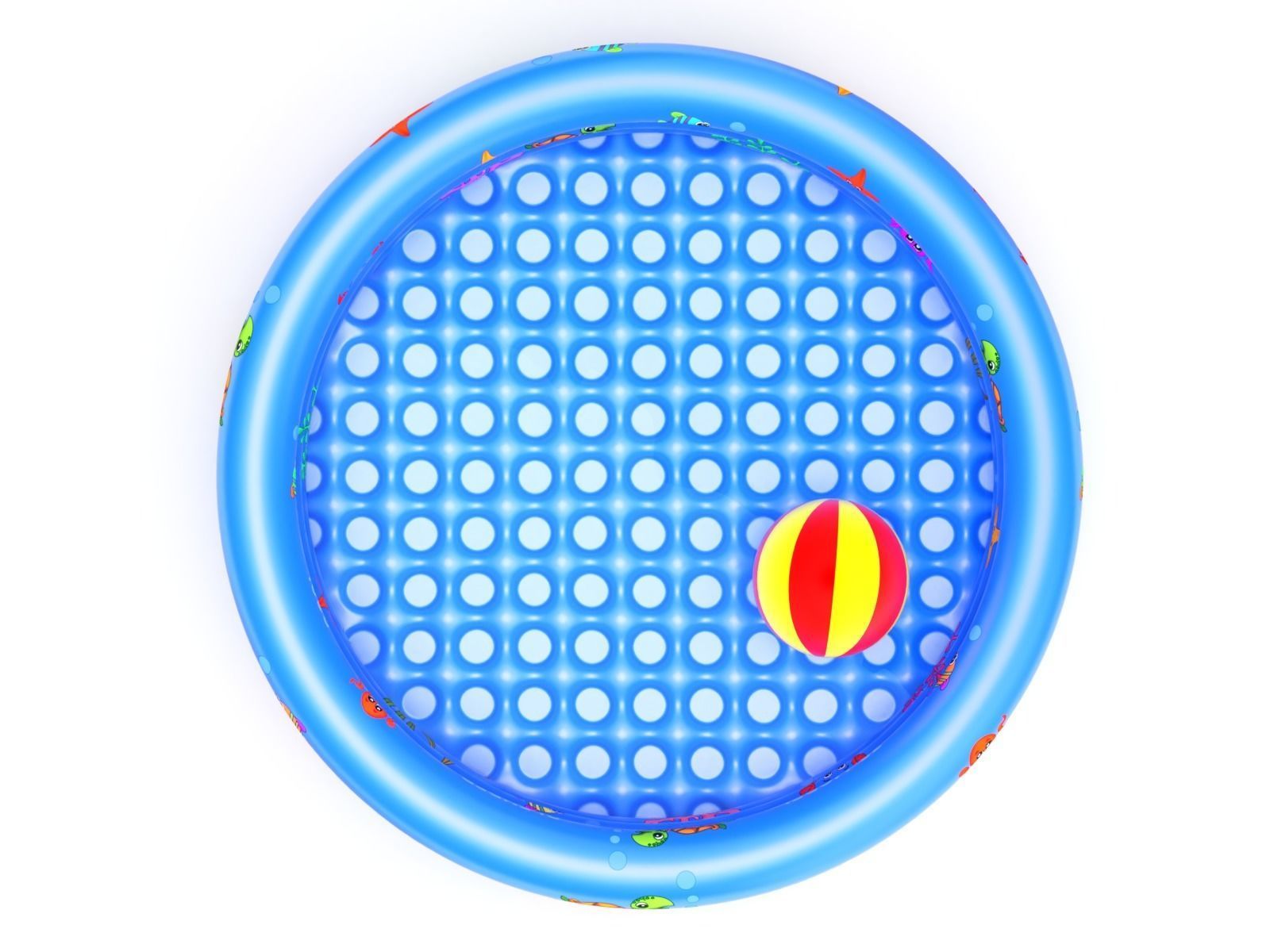 Inflatable Pool 3D model_4