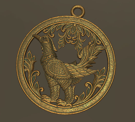 Hang Meas Gold 3D print model