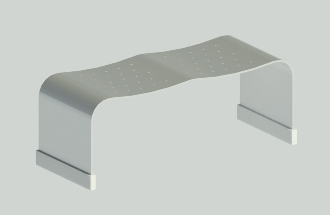 3D model Outdoor Garden Bench VR / AR / low-poly | CGTrader