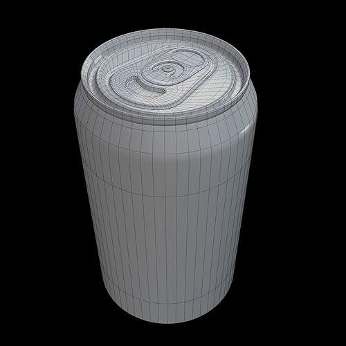 Beer Can Pack 01 3D model 7