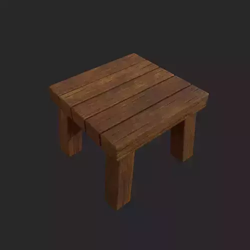 wooden stool