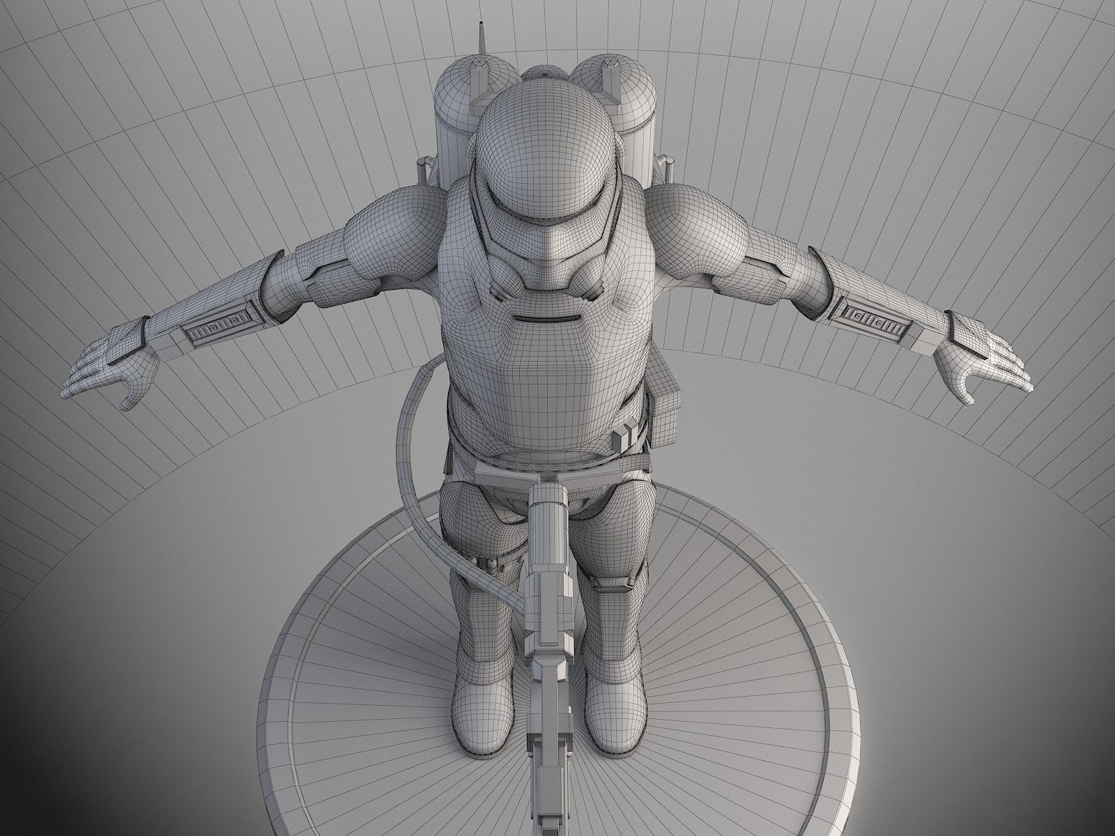 Star Wars First Order Flametrooper 3D model_19