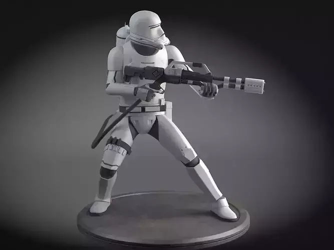 Star Wars First Order Flametrooper 3D model