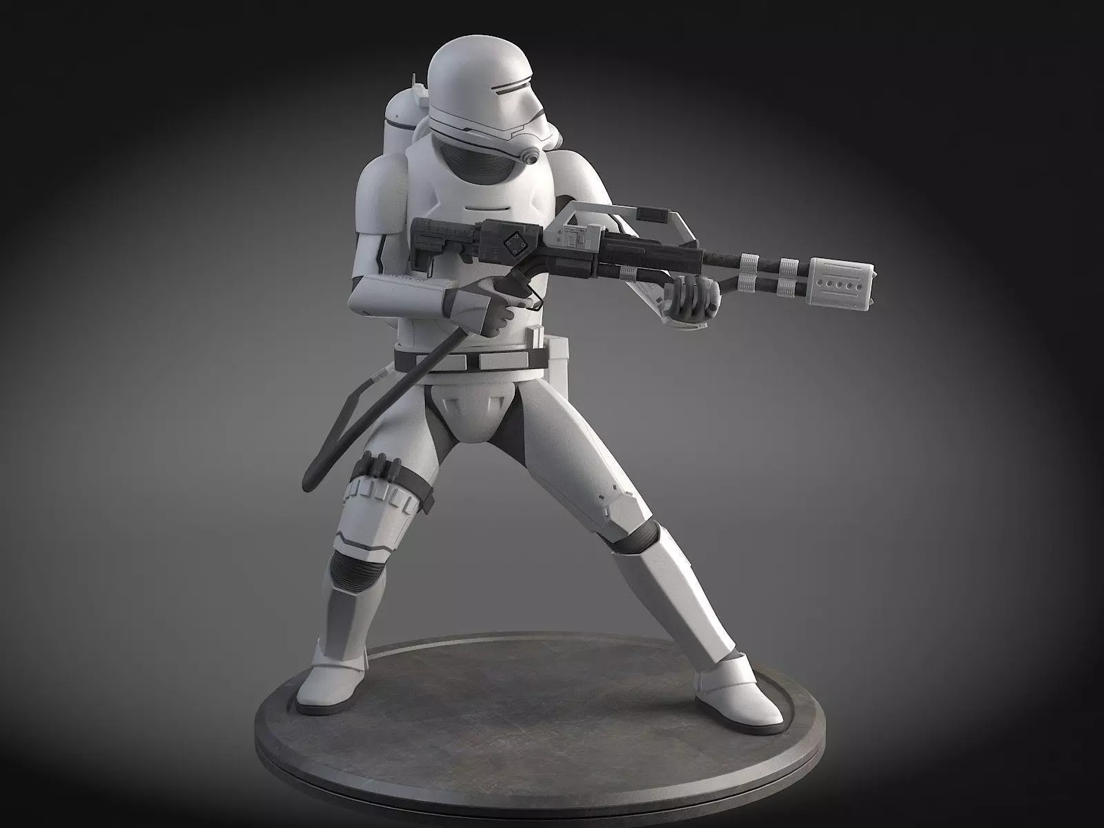 Star Wars First Order Flametrooper 3D model_0