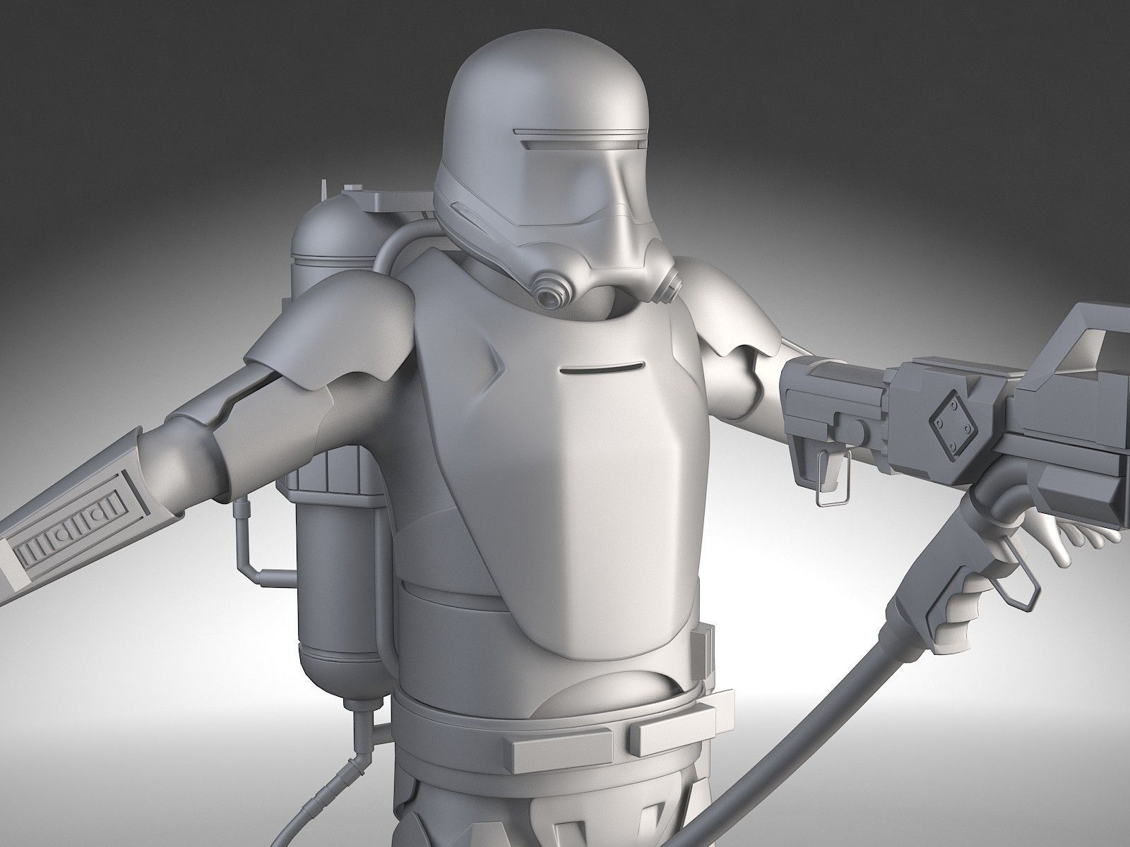 Star Wars First Order Flametrooper 3D model_13