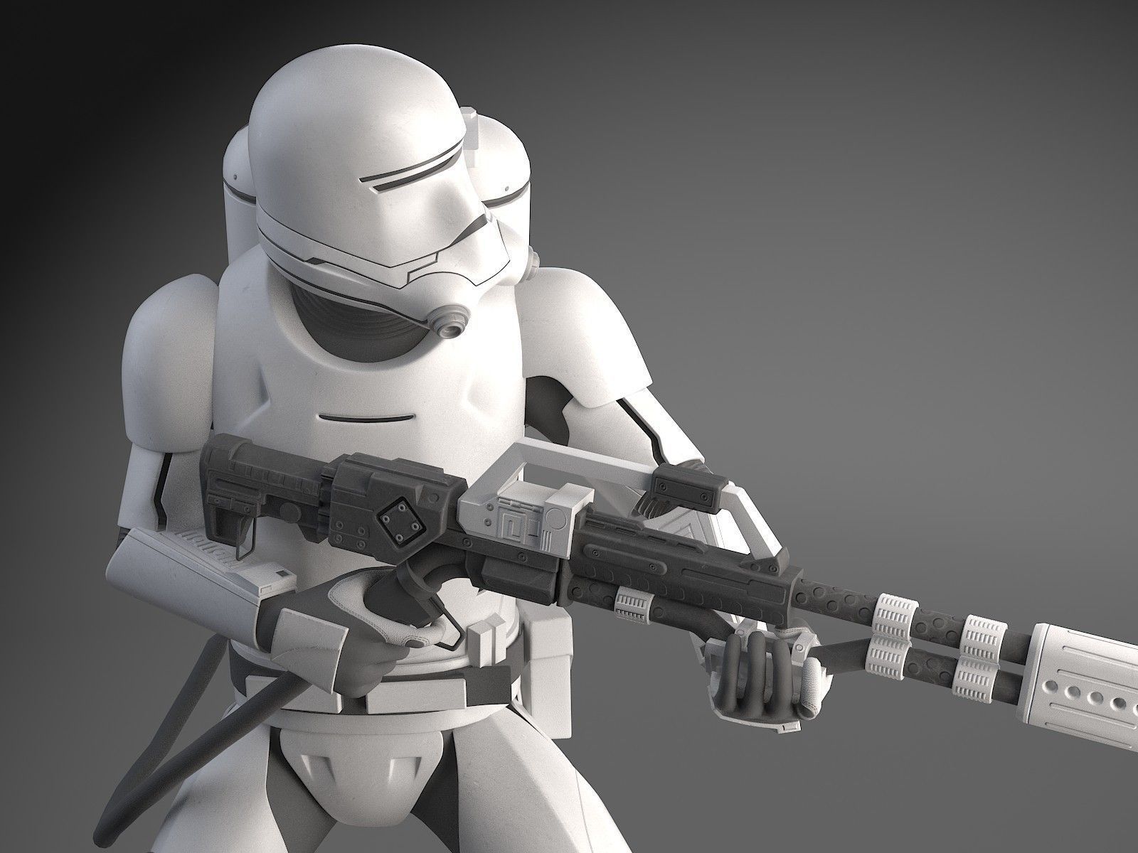 Star Wars First Order Flametrooper 3D model_4