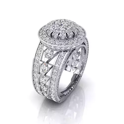 Fancy Ring 13 3D print model