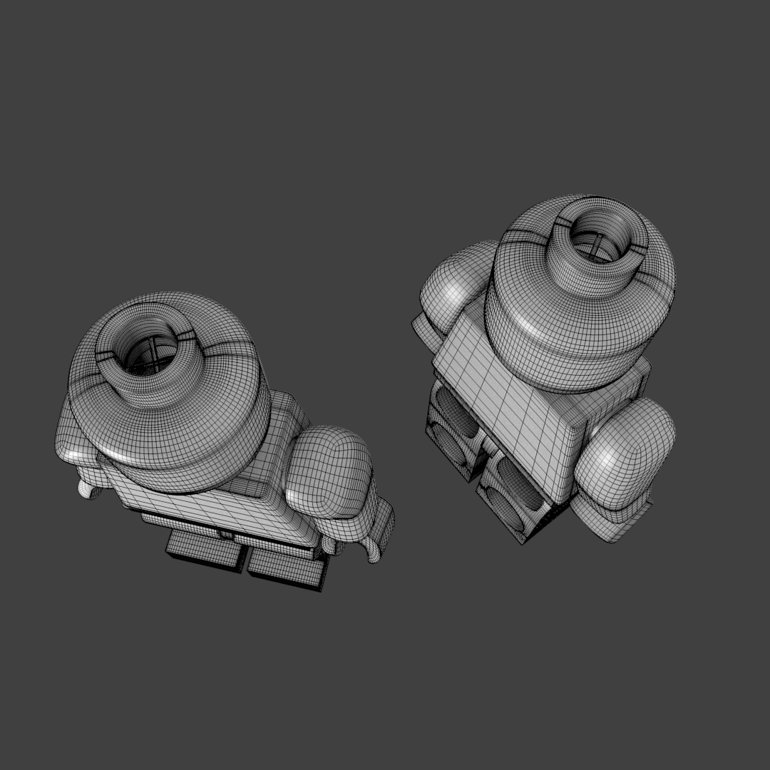 Lego Minifigure 3D model_5