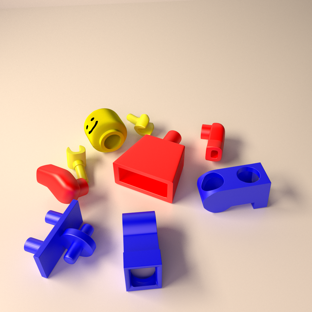 Lego Minifigure 3D model_3