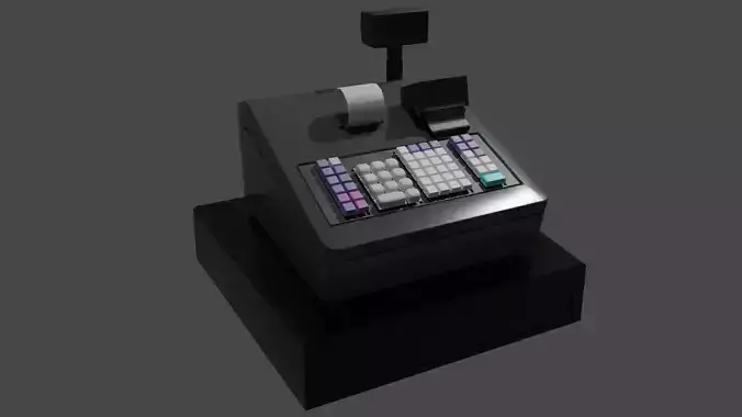 Cash machine 3D model