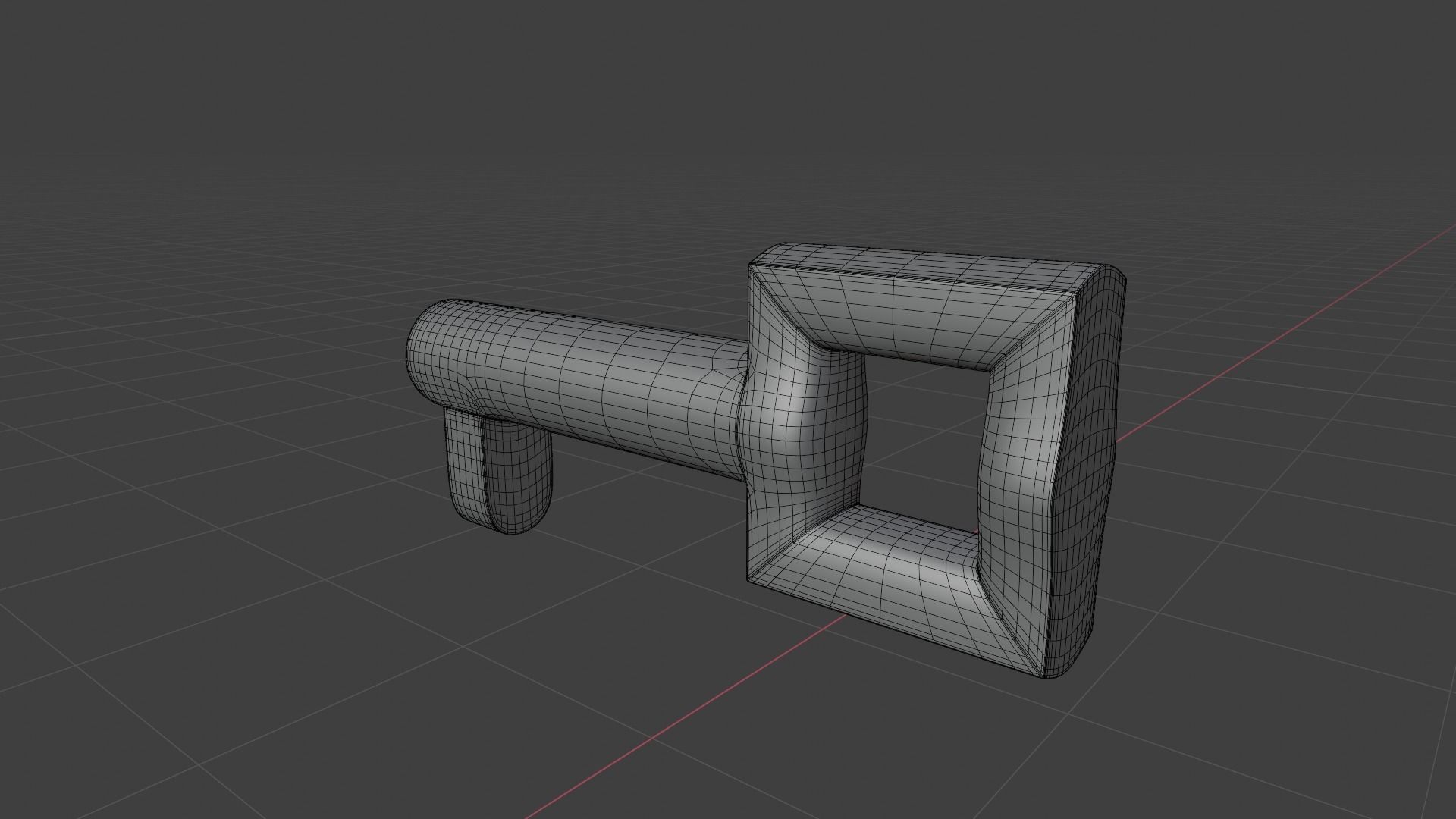 Subdivision High-Poly Treasure Chest 3D model_27