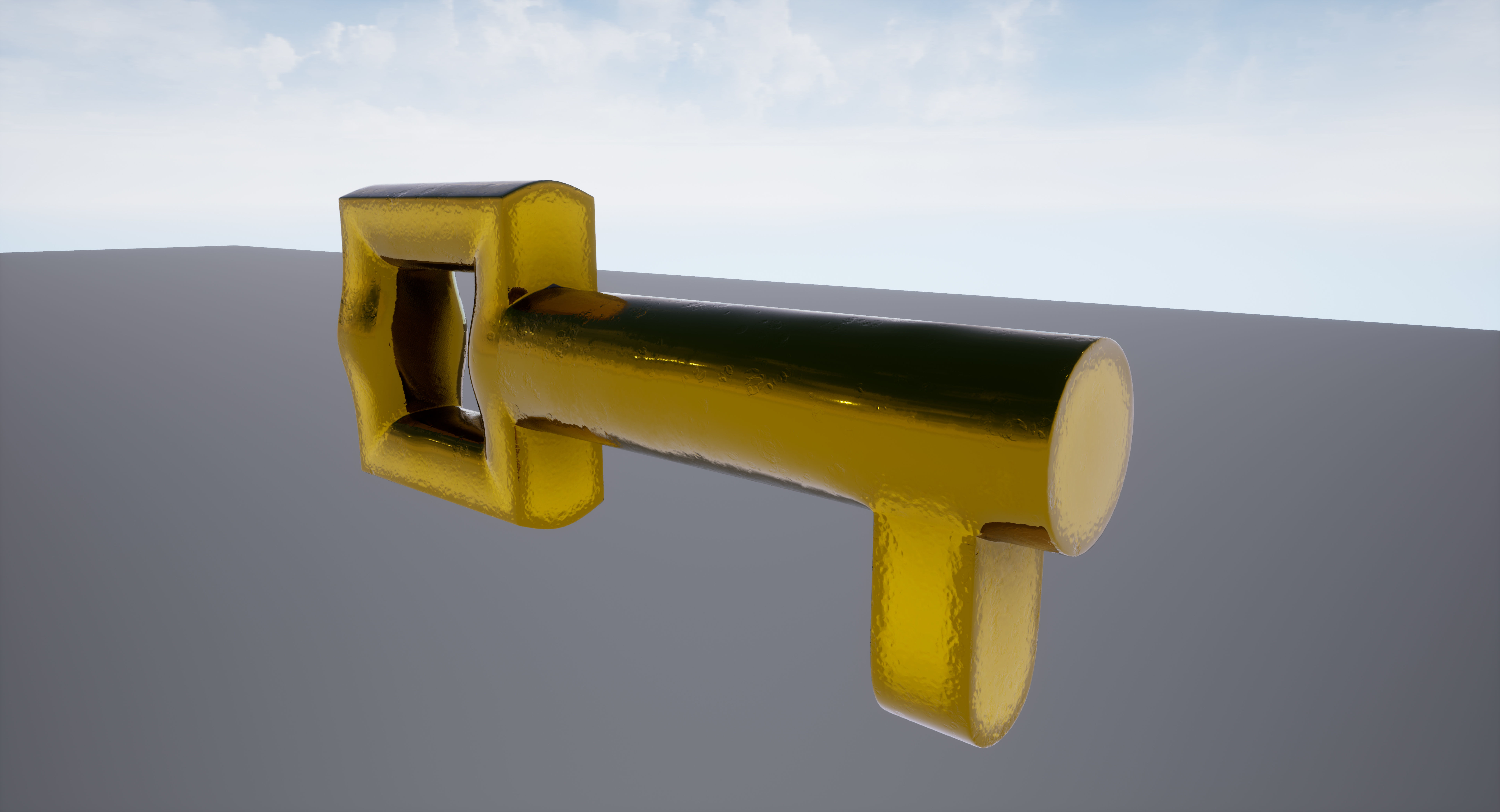 Subdivision High-Poly Treasure Chest 3D model_40