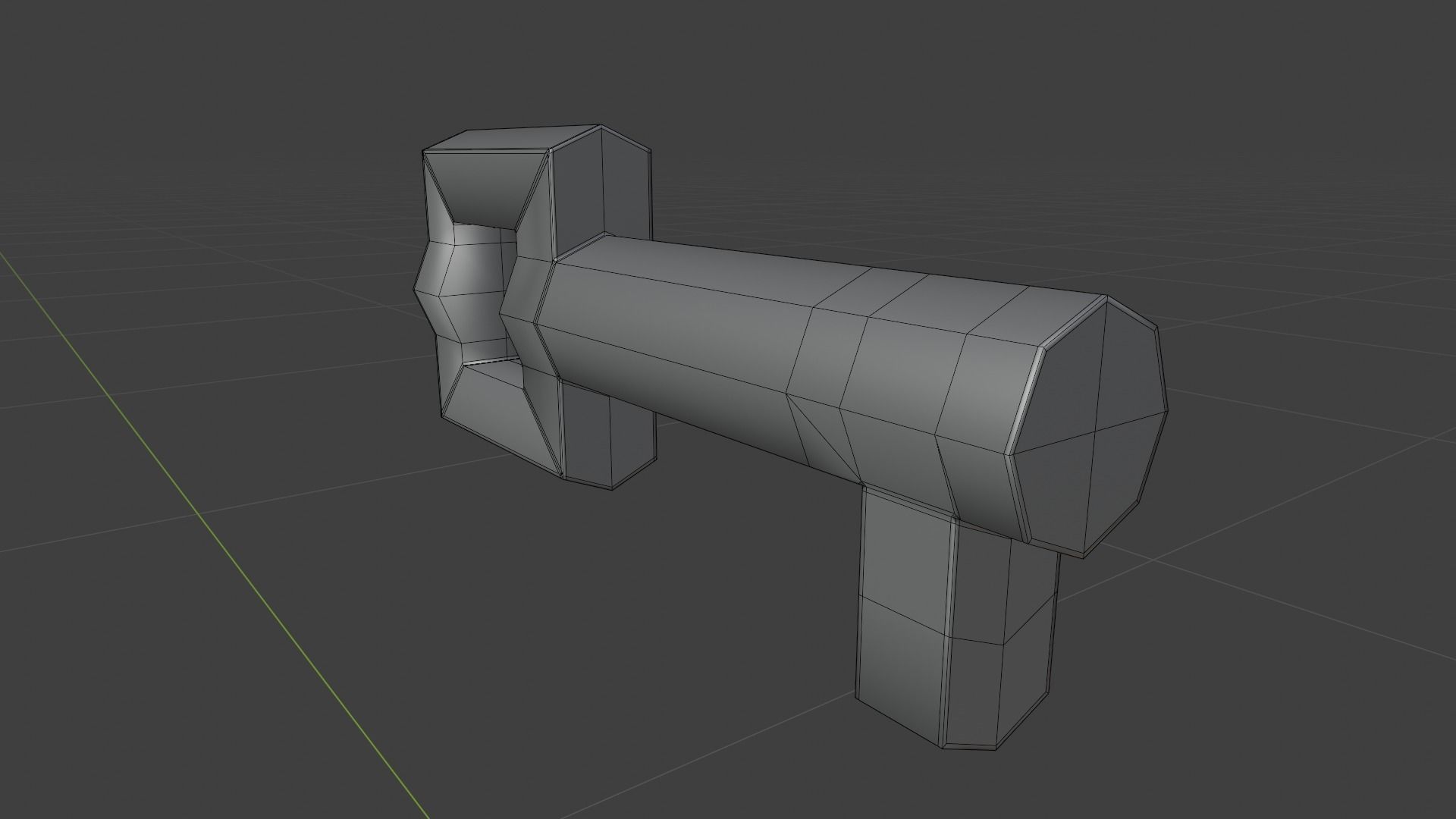 Subdivision High-Poly Treasure Chest 3D model_24