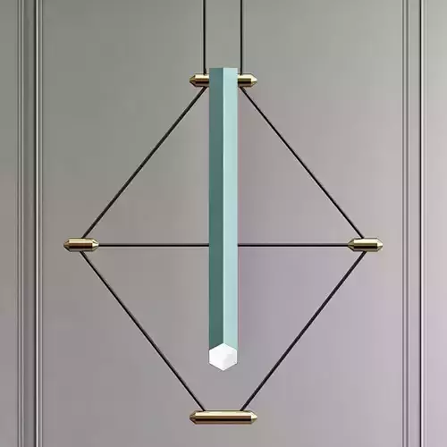 MOZAIK pendant light gold