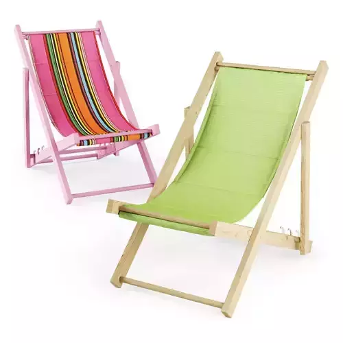 Wooden beach chair  