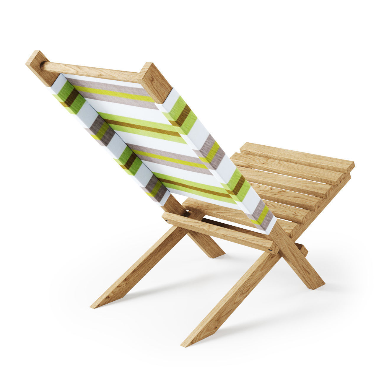 Pepitu Deck Chair 3D model_5