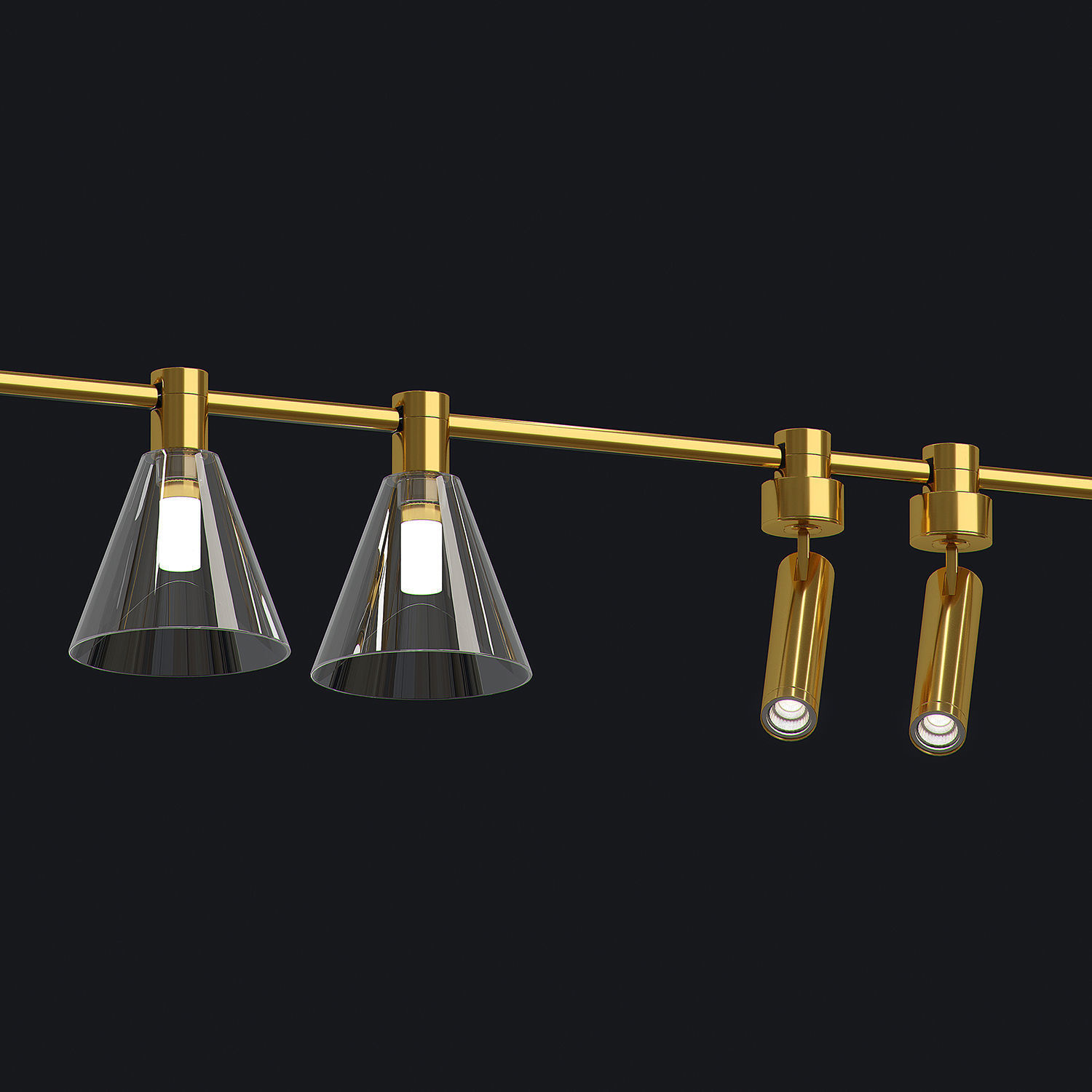 Liberty Track Light by Forstlight  3D model_2
