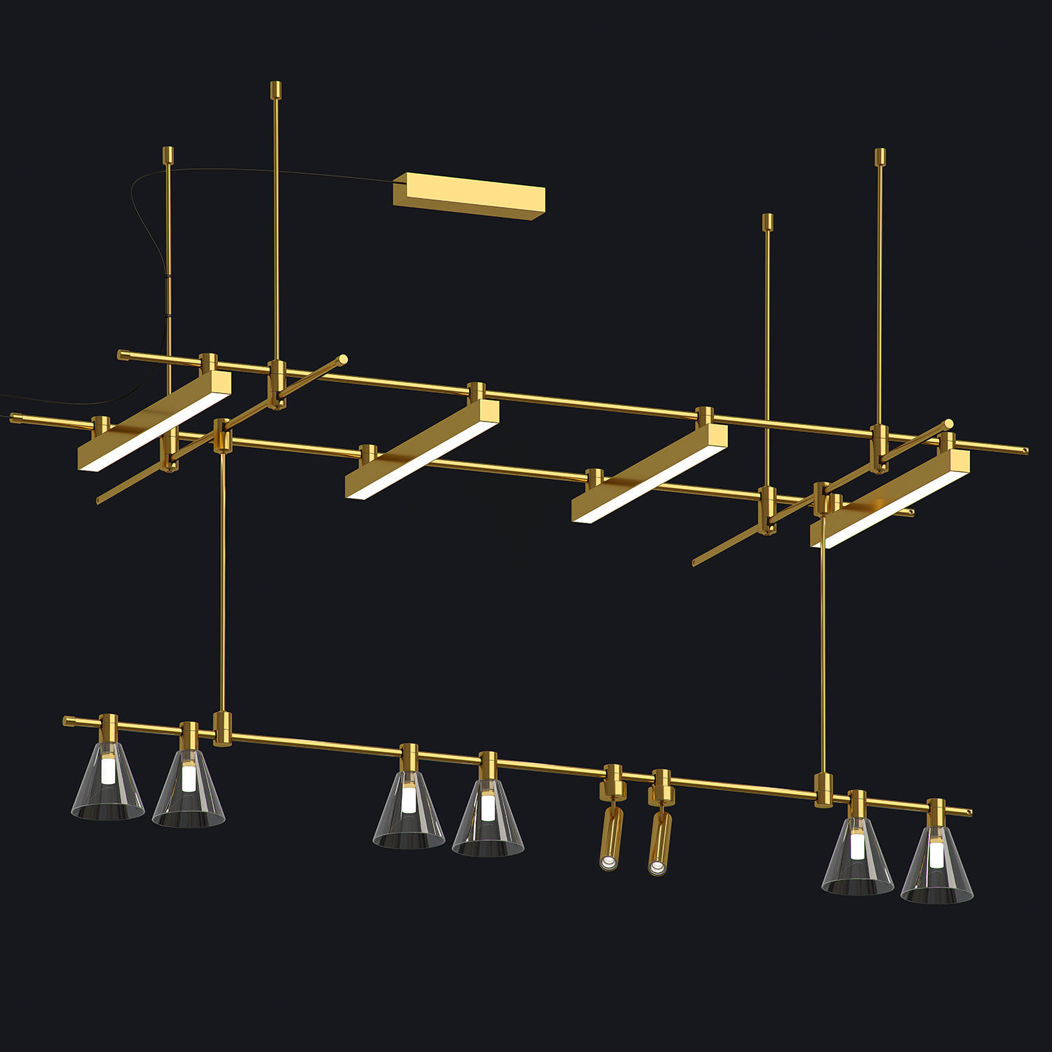 Liberty Track Light by Forstlight  3D model_1