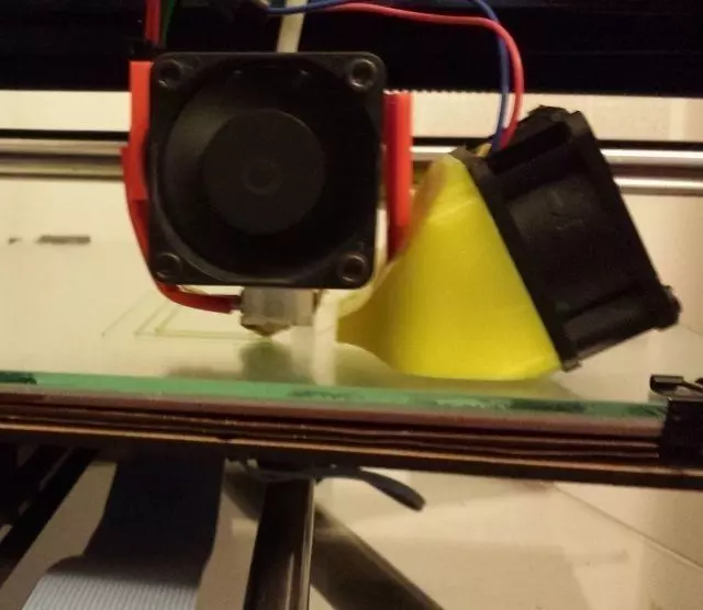 RepRap Pro Ormerod v1 - Fan Duct Support Addon for Simplified... Free 3D print model_0
