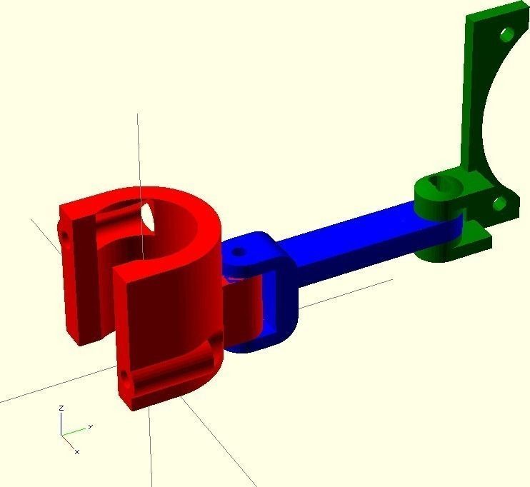 Reprap Pro Ormerod iamburnys Z bearing Extra Cooling Fan Mou... Free 3D print model_6