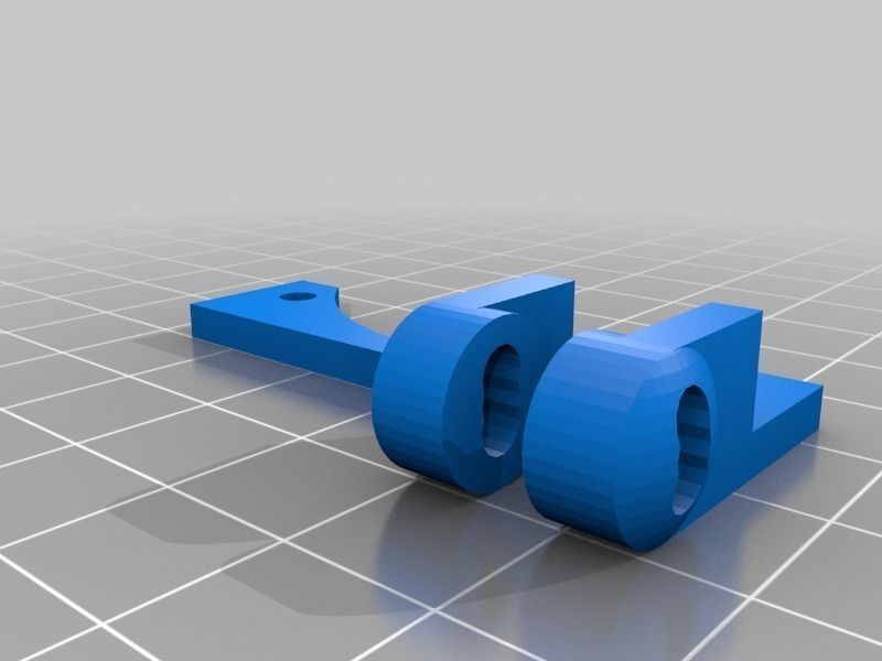 Reprap Pro Ormerod iamburnys Z bearing Extra Cooling Fan Mou... Free 3D print model_1