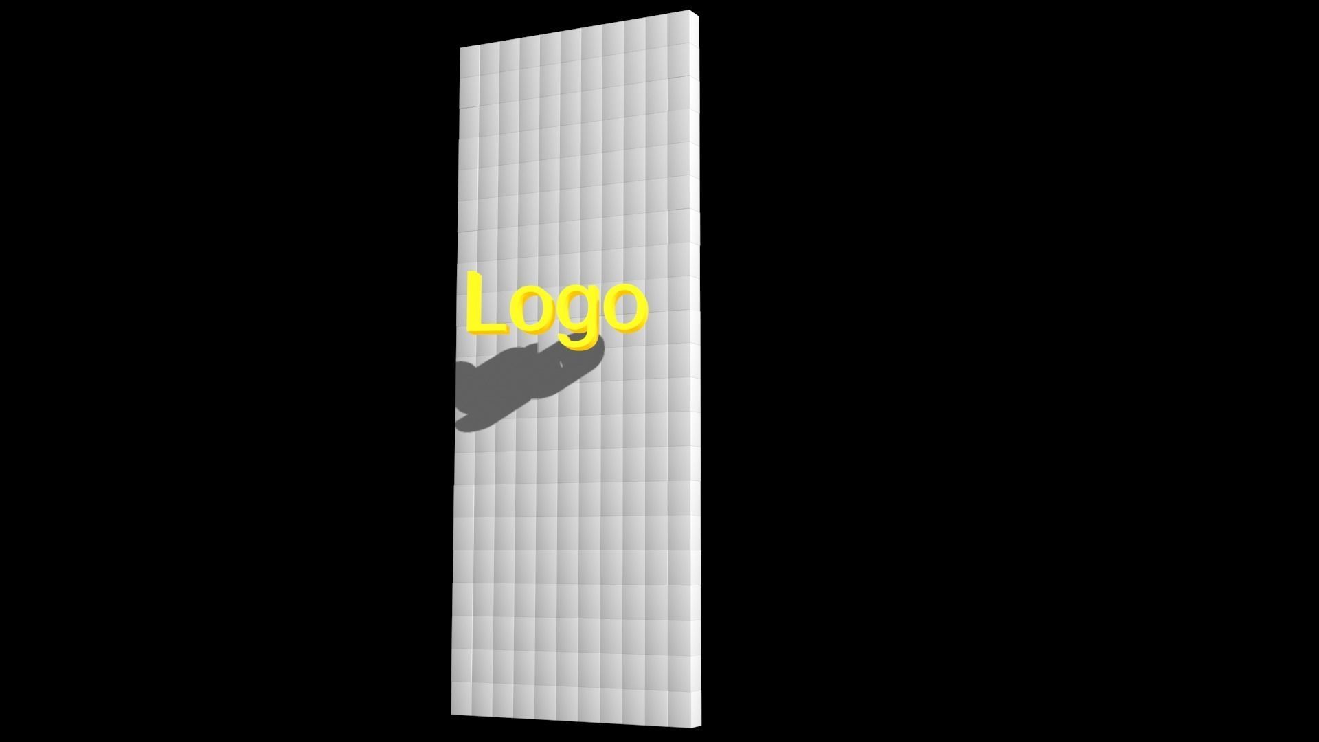 3d Mapping Wall in and out Boxes  3D model_16