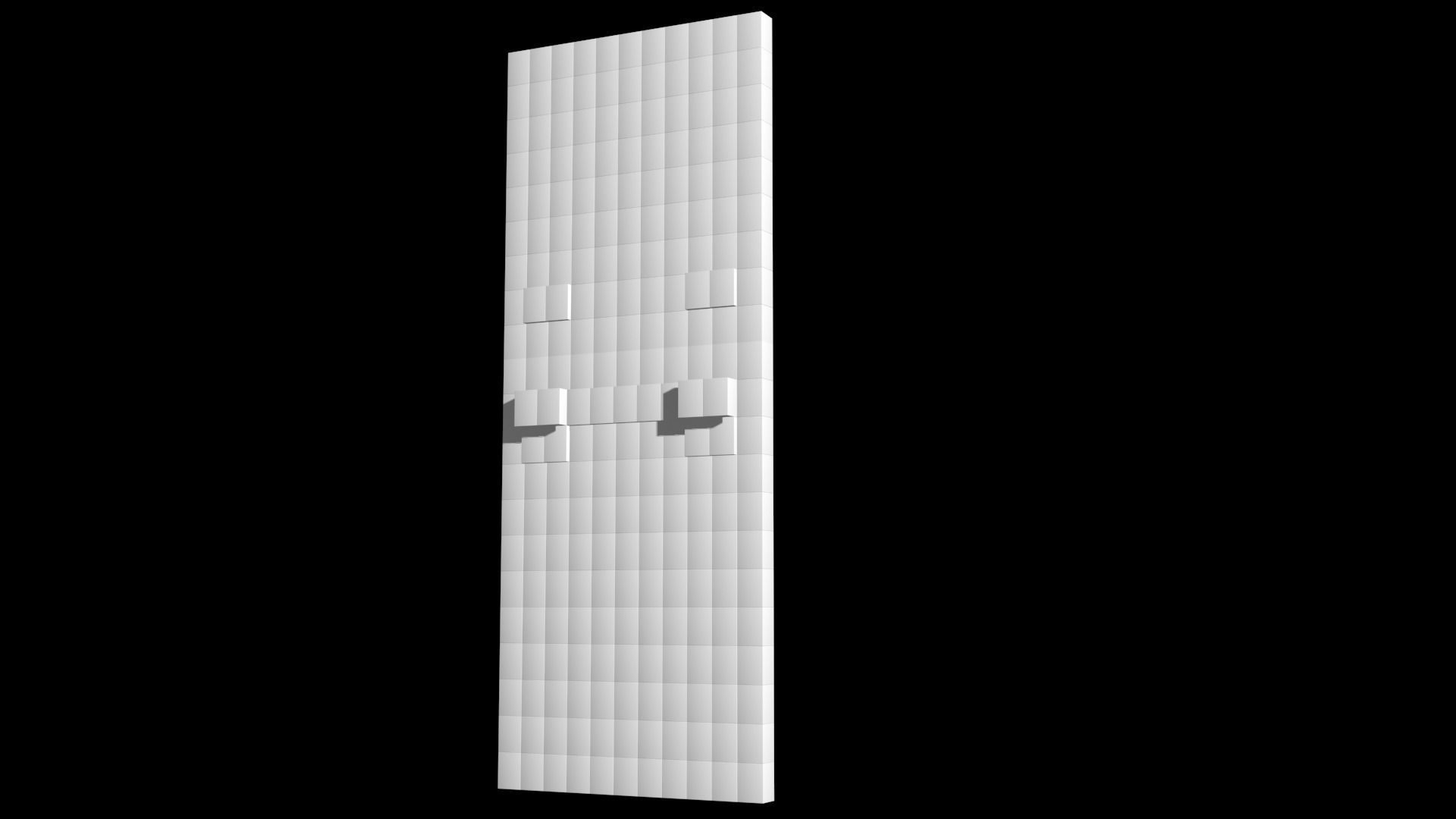 3d Mapping Wall in and out Boxes  3D model_6