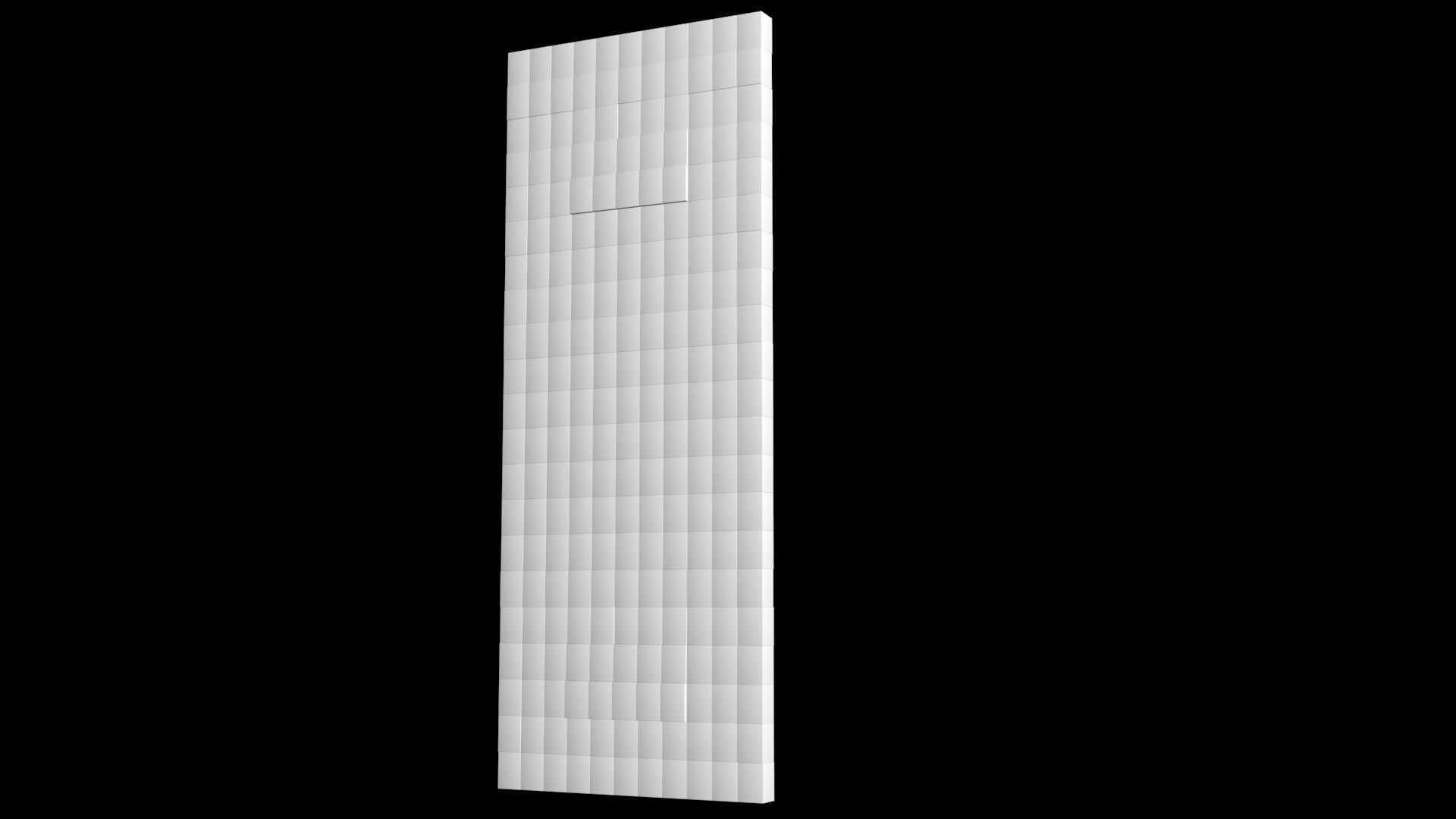 3d Mapping Wall in and out Boxes  3D model_8