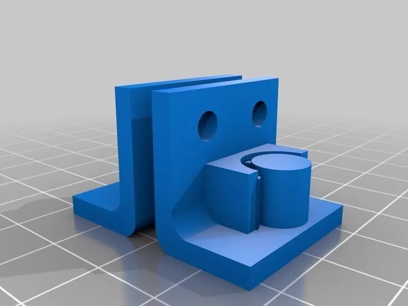 RepRap Pro Ormerod iamburnys Y-axis Belt Clamp - Parametric Free 3D print model
