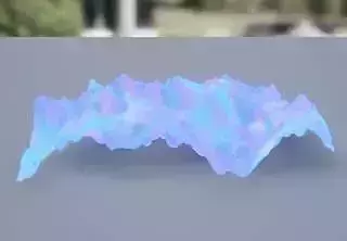 Ocean Sea Surface Animated with Texture 3D model