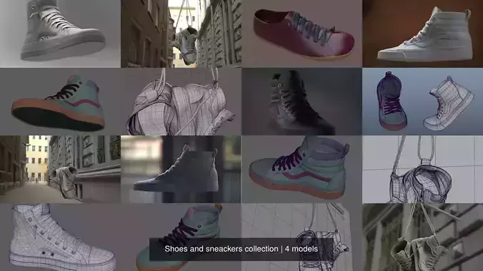 Shoes and sneackers collection 