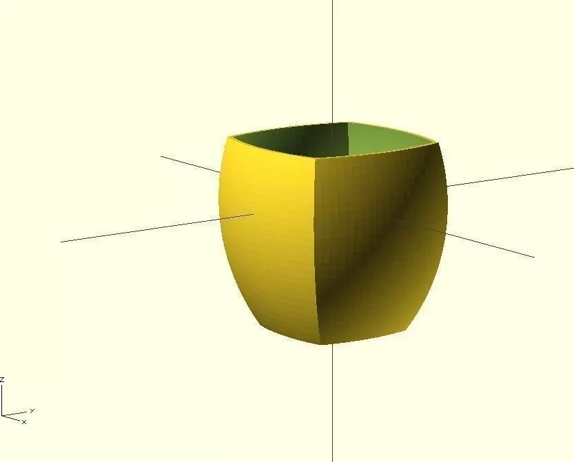 Orchid Plant Pot Parametric Free 3D print model