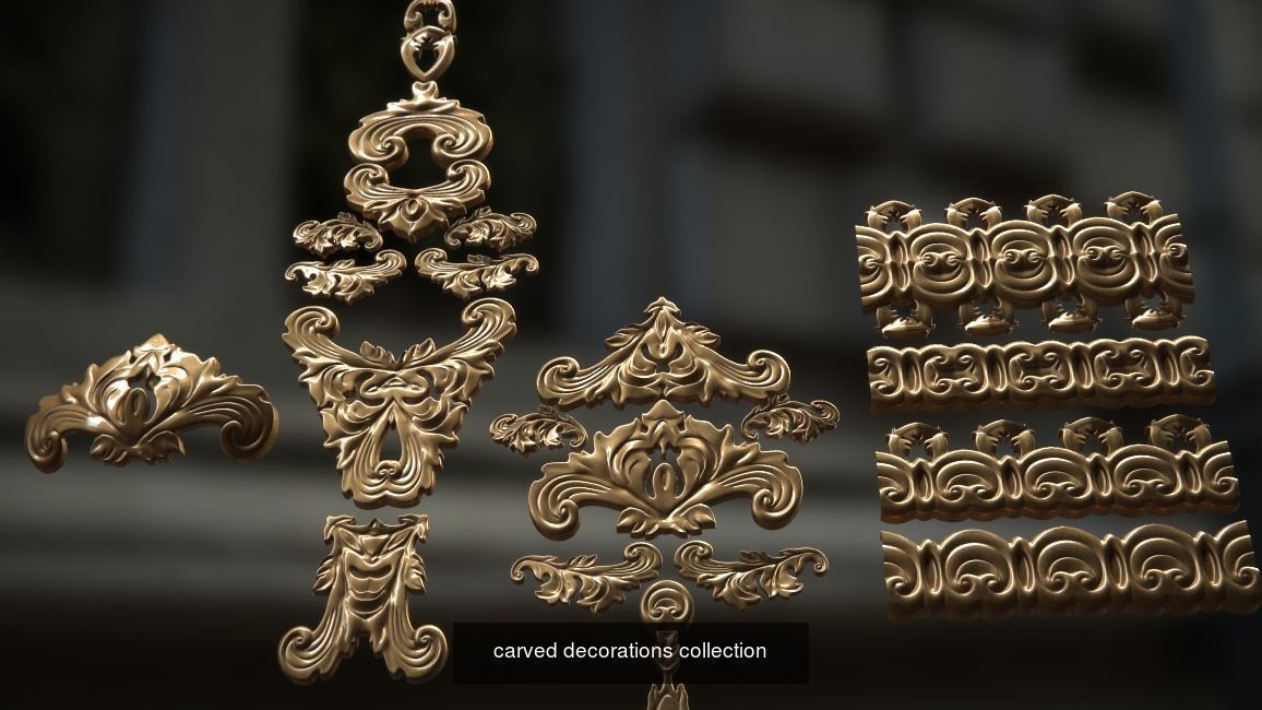 Various household items 3D Model Collection_10