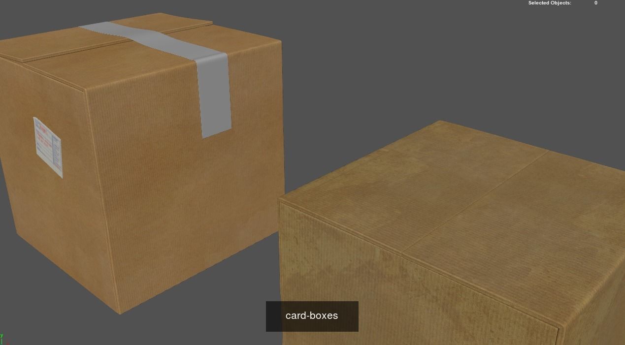 Various household items 3D Model Collection_8