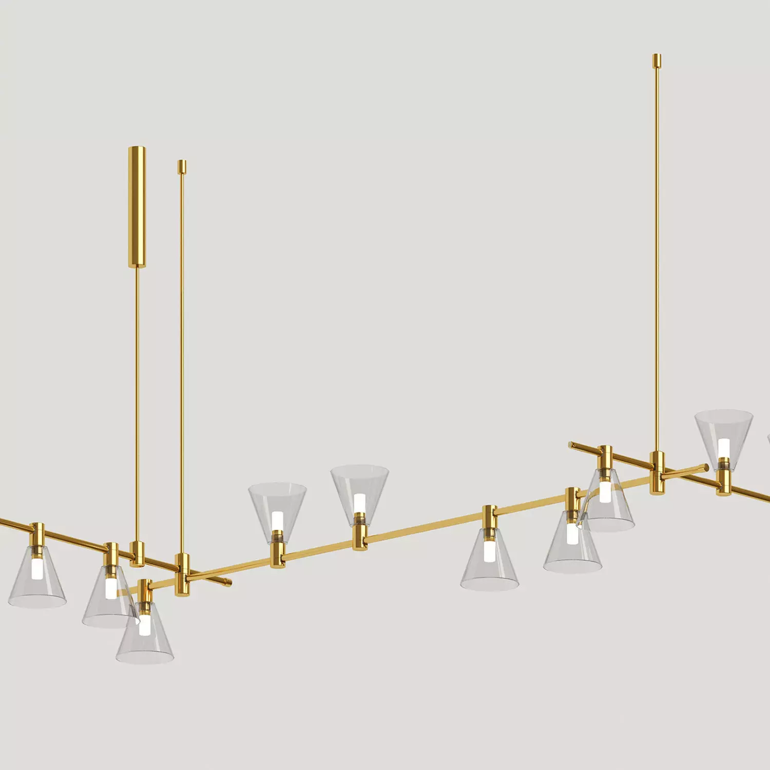 Track light Liberty glass V by Forstlight 3D model