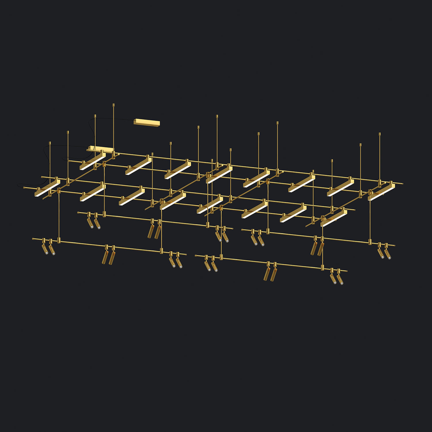 Track light Liberty line and Liberty spot T by Forstlight 3D model_3