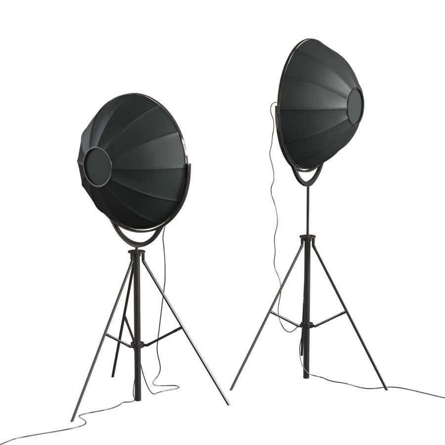 Pallucco Fortuny Moda Floor Lamp 3D model_2