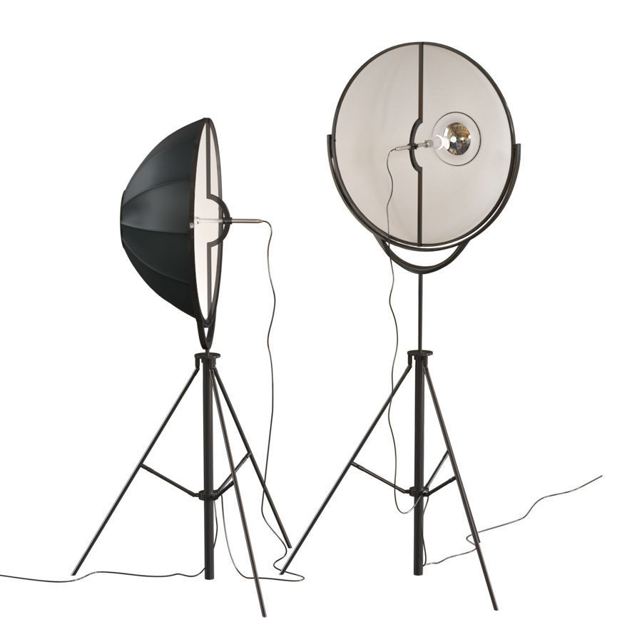 Pallucco Fortuny Moda Floor Lamp 3D model_3