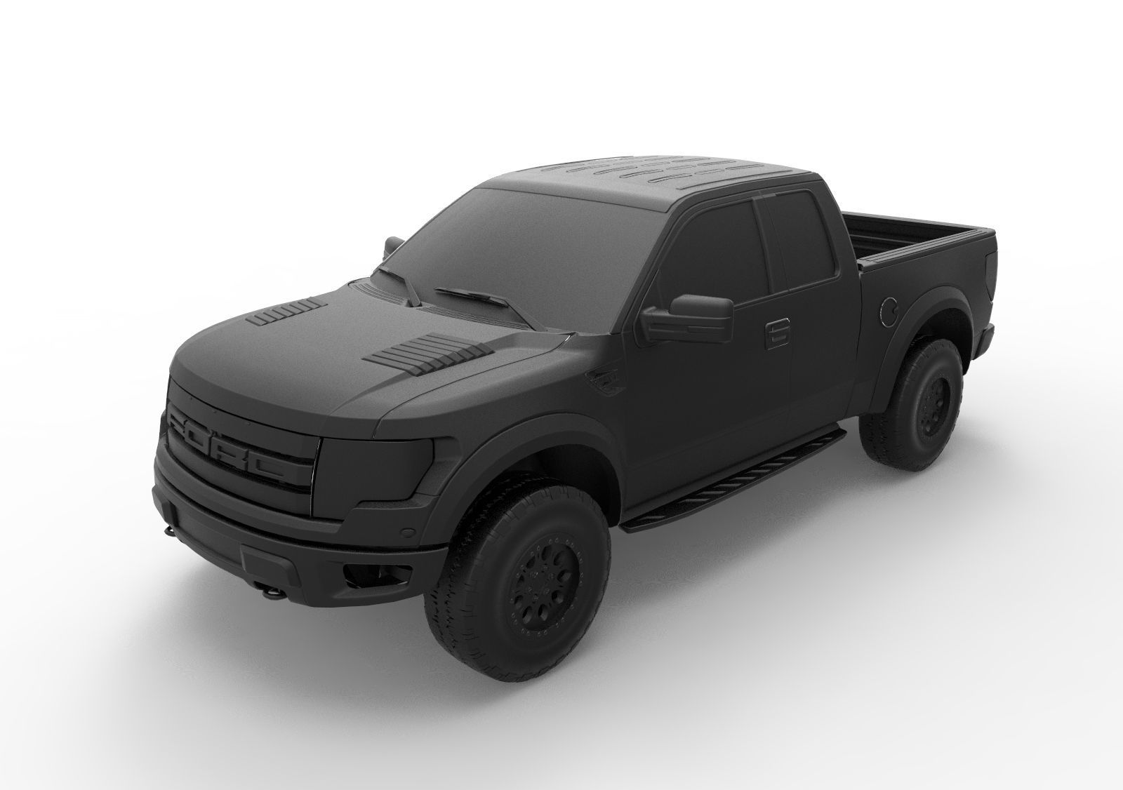 Ford F150 Raptor 3D print model CGTrader